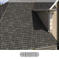 designer roof shingles